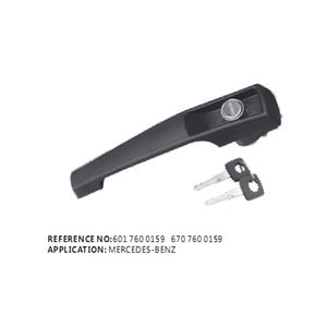 Serrure de Porte Centrale de <span class=keywords><strong>voiture</strong></span> Poignée De Porte Extérieure/verrouillable avec touches/gauche + droite Utilisation Pour Mercedes Benz OEM: 6017600159 6707600159 - Product Image 1