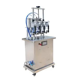 Perfume Liquid Edible Oil Whiskey Glass Bottle Packaging Syrup Filling Machine Vacuum Oil Filling Machine