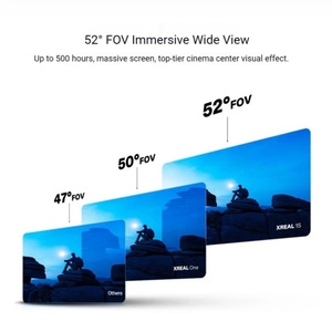 Gafas Inteligentes AR XREAL 1S, <span class=keywords><strong>Realidad</strong></span> <span class=keywords><strong>Virtual</strong></span> Nativa de 2D a 3D, Flotación Espacial 3DoF, Pantalla Gigante Portátil de 500 Pulgadas, 52 FOV para Ver Películas - Product Image 5