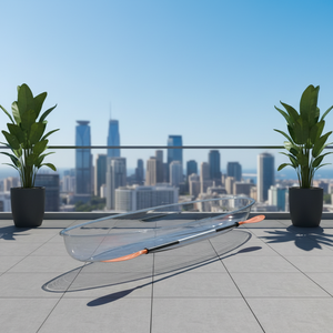 Kayak Transparente de Policarbonato Termoformado para Deportes Acuáticos, <span class=keywords><strong>Turismo</strong></span>, Pesca y Navegación, Kayak Transparente para <span class=keywords><strong>Turismo</strong></span> en Playas y Lagos - Product Image 5