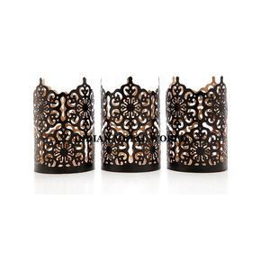 Solid Iron customized shape and size <b>candle</b> votive holder <b>set</b> of 2 birthday parties tealight votive holder at cheapest price - Product Image 5