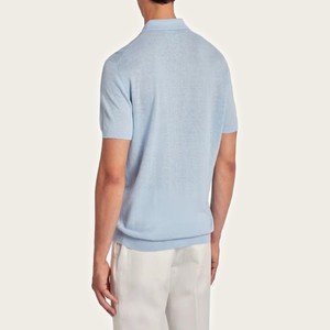 <span class=keywords><strong>Polo</strong></span> blu chiaro personalizzato Desgin la tua stampa ricamata <span class=keywords><strong>di</strong></span> alta qualità <span class=keywords><strong>Polo</strong></span> in bianco 100% <span class=keywords><strong>lino</strong></span> <span class=keywords><strong>Polo</strong></span> <span class=keywords><strong>Polo</strong></span> <span class=keywords><strong>Polo</strong></span> con Logo - Product Image 3