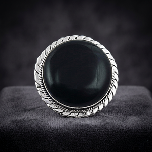 Broche de Plata de Ley 925 con Ónix Real de Calidad AAA para Mujer, Ideal para Bodas y Regalos - Product Image 2