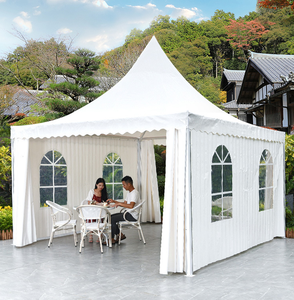 <span class=keywords><strong>Tente</strong></span> Pagode en PVC Blanc, Aluminium et Fer 3x3, 4x4, 5x5, 6x6 à Vendre - Product Image 4