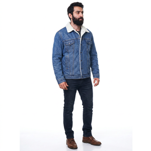 Mens Denim <b>Jacket</b> Button up Jean Coat Outfit 2026 Fashion Denim <b>Jacket</b> Mens <b>Slim</b> <b>Fit</b> Causal Denim Jeans <b>Jackets</b> - Product Image 1