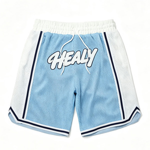 กางเกงบาสเก็ตบอลเด็ก Healy Color Block รุ่นน้ำหนักเบา ระบายอากาศได้ดี ผ้าตาข่าย สวมใส่สบาย เหมาะสำหรับเล่นกีฬาในฤดูร้อน พิมพ์ลายด้วยเทคนิค Heat-Transfer - Product Image 3