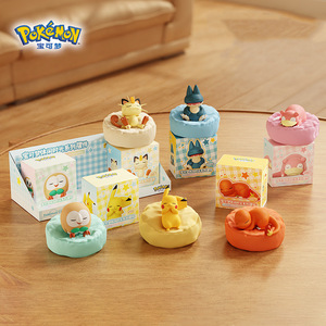 Action Figure Pupazzo in PVC Originale all'Ingrosso di Eevee Rowlet Cubone Gengar Charmander Jigglypuff Squirtle Psyduck Meowth Slowpoke - Product Image 5
