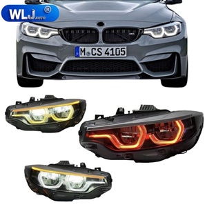 <span class=keywords><strong>Faro</strong></span> anteriore WLJ per <span class=keywords><strong>BMW</strong></span> <span class=keywords><strong>Serie</strong></span> 4 F32 F33 F36 F82, con luce diurna a tre colori Plug & Play IKON V3 <span class=keywords><strong>1</strong></span>:<span class=keywords><strong>1</strong></span> e base fumé - Product Image 1