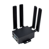 Tarjeta de Expansión de Comunicación 5G para Raspberry Pi, Modelo 21705, Cuatro Antenas, Compatible con Posicionamiento GNSS y LTE-A Global