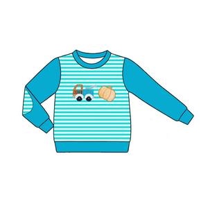 T-shirts personnalisés pour bébés garçons motif citrouille, vente en gros, vêtements pour enfants, boutique, usine, mode enfantine, frères, automne, vêtements pour tout-petits - Product Image 4