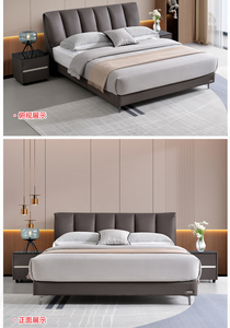 <span class=keywords><strong>Letto</strong></span> di grandi dimensioni, lussuoso e morbido, arredamento per <span class=keywords><strong>hotel</strong></span>, <span class=keywords><strong>letto</strong></span> moderno e morbido, <span class=keywords><strong>letto</strong></span> di alta qualità in stile europeo - Product Image 2