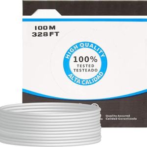 Cable de red Cat.5e UTP flexible AWG24, 100 m, ideal para conexiones de red Ethernet y transmisión de datos de alta velocidad. - Product Image 1