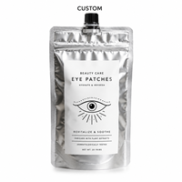 Pochettes personnalisées pour masques de soin de la peau, sachets souples à bec verseur pour cosmétiques liquides et gels, fabrication chinoise, échantillons gratuits disponibles