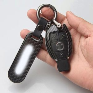 Wholesale Designer Personalized Shield Shape Car Key Ring <b>Rounded</b> Metal Ring Keychain Accessories Carbon Fiber Key Chain Custom - Product Image 2
