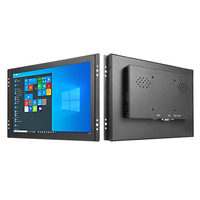 Moniteur tactile industriel à écran ouvert VESA pas cher de 7, 8, 9,7, 10, 10,4, 10,5, 12, 15, 17, 19 pouces, 1024*768, 4:3, avec support mural LCD