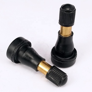 Valve de pneu sans chambre à air TR413, tige en caoutchouc à clipser, valve de roue de voiture - Product Image 2