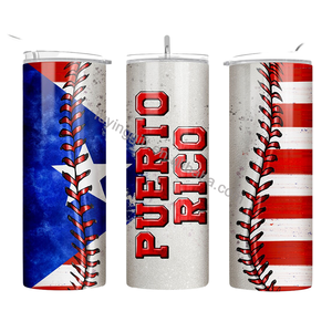 Vaso Térmico Delgado de 20oz con Tapa y Popote, Personalizable, de Acero Inoxidable con Aislamiento al Vacío, para Viajes a Puerto Rico, Honduras, Venezuela - Product Image 5