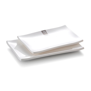 De calidad Superior 100% de melamina de checker de 100% melamina rectangular restaurante japonés platos de servir - Product Image 1