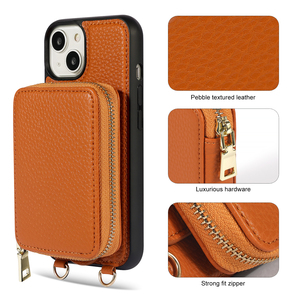 กระเป๋าสตางค์คาดลำตัวมีสายคล้องมือเคสกระเป๋าโทรศัพท์มือถือสำหรับซัมซุง S23 <span class=keywords><strong>S22</strong></span> S21อัลตร้า <span class=keywords><strong>iPhone</strong></span> 13 14 15 PRO MAX - Product Image 3