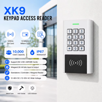 Lecteur de proximité RFID Wiegand extérieur étanche IP67 125 kHz 13,56 MHz 2026 avec clavier de contrôle d'accès autonome par code/carte