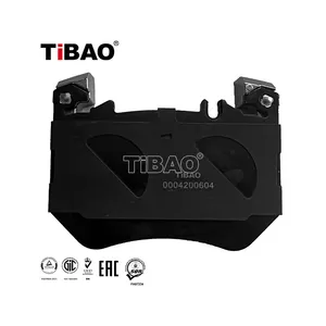 TiBAO ผ้าเบรคหน้าอัตโนมัติสําหรับ Mercedes Benz W223 V223 Z223 0004200604 0004203603 A 000 420 37 03