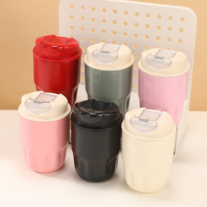 Double Wall Vacuum Insulated Stainless Steel Tumbler 316 Travel Coffee Mug Portable Office Water Bottle Compact Design - Product Image 1