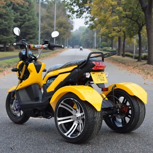 60V 1000W Powerful Electric Tricycle Scooter Open Body 3-Wheel Trike 50-60km/h <strong>2</strong> <strong>Passengers</strong> - Product Image 5