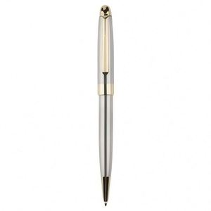 Custom PS-20250918-4 High-Grade Multi-Color Metal Ballpoint <b>Pen</b> Personalized <b>Silver</b> 0.5mm Writing Width Logo UV Printing Office - Product Image 6