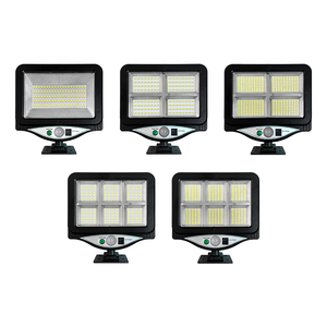Panneaux solaires séparés pour cour, garage extérieur, lampes de rue à détection de mouvement, lampes murales à télécommande et rechargeables - Product Image 3