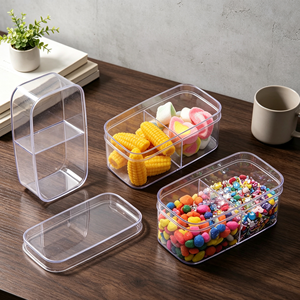 Contenitore <span class=keywords><strong>per</strong></span> Dessert in Plastica <span class=keywords><strong>per</strong></span> Alimenti con Coperchio, Scatola Trasparente <span class=keywords><strong>per</strong></span> Tiramisù con Adesivo Personalizzato <span class=keywords><strong>per</strong></span> Confezioni da Pasticceria - Product Image 4