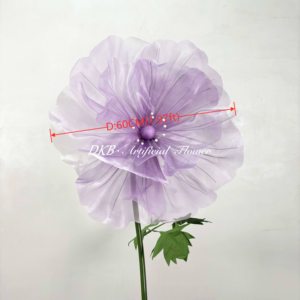 Tela de diseño personalizada Diseño hecho a mano Props Etapa Flores gigantes para escaparate - Product Image 2