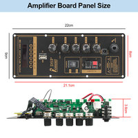 Módulo Amplificador de Altavoz Activo con Carro, Placa Decodificadora de Audio para Altavoz Autoamplificado