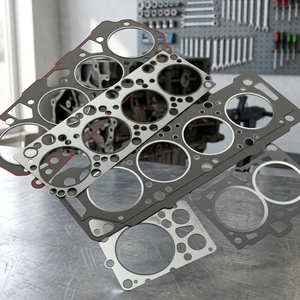 Kit de révision complet pour moteur BMWQ HGB026HG : joint de culasse, segments de piston, pompe à eau, filtre à huile, ressorts et boulons - Product Image 2