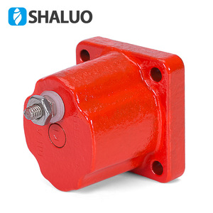 Válvula de corte de aceite industrial de hierro fundido Cummins KTA19-M 1 con caja de bobina de válvula solenoide - Product Image 2