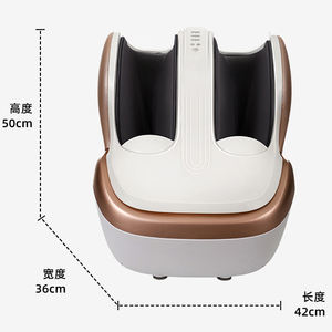 New Tapping Deep Kneading Terapia <span class=keywords><strong>Shiatsu</strong></span> Imprensa Ar Aquecido Rolamento Vibração Reflexologia Pé E Bezerro Massageador Máquina - Product Image 5