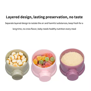 Formule Distributeur Portable Bébé Snack Boîte De Rangement <span class=keywords><strong>Lait</strong></span> En Poudre Conteneur Boîte <span class=keywords><strong>Lait</strong></span> En Poudre D'étanchéité Boîte De Rangement - Product Image 5