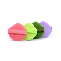 Éponge de maquillage Beauty Triangle mignonne, super douce, lavable et écologique, pour coussin d'air, poudre libre et fond de teint liquide