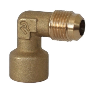 Codo de Conexión SAE 45 MF 1/4 para Aire Acondicionado Industrial y Doméstico, Accesorio para Fuente de Energía Manual y Eléctrica, Hecho de Metal de Cobre - Product Image 1