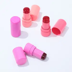 New Style Popular Cosmetics Cruelty Free Long Lasting Waterproof Cooling Water Jelly Tint Lip And Cheek Stain Blush Stick