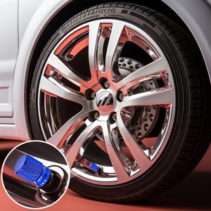 Aluminum Alloy <b>Valve</b> <b>Caps</b> 12mm Screw On Universal For <b>Cars</b> And Motorcycles - Product Image 4