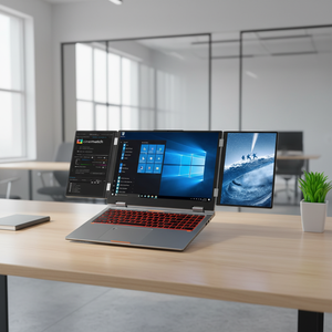 Ordinateur portable professionnel neuf avec processeur Core i7 de 12e génération, écran FHD de 16 pouces, 16 Go de RAM, Windows 11, SSD, version anglaise AU, très bon marché - Product Image 1