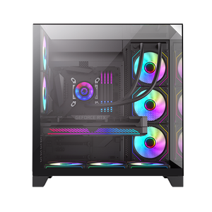 Vỏ máy tính GAMEMAX-Infinity Plus Mid-Tower ATX, quạt ARGB 120mm, hỗ trợ tản nhiệt 360mm, khung máy hai ngăn, dành cho chơi game - Product Image 6