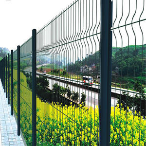 <span class=keywords><strong>Panneau</strong></span> de clôture en treillis métallique 3D soudé de jardin enduit de poudre de haute qualité et portes bon marché clôture en fil 3d durable - Product Image 6