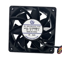 120x120x38mm Ventilateur de refroidissement par air CPU haute vitesse 12038 flux axial avec cadre en aluminium 12V DC 6000rpm OEM & ODM pris en charge