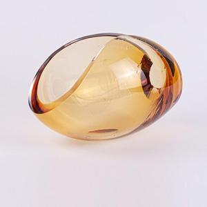 Cuencos Decorativos de Vidrio Soplado a Mano, Diseño Art Deco para Aniversario - Product Image 2