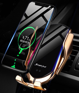 Nuevos accesorios para coche, <span class=keywords><strong>Sensor</strong></span> inteligente, soporte de carga inalámbrico portátil para coche, soporte para teléfono, cargador y adaptador para coche - Product Image 5