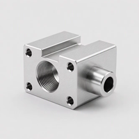 Pièces usinées en acier inoxydable OEM 304 316, composants d'usinage CNC, support de montage, boîtier, bloc, taille personnalisée pour équipements