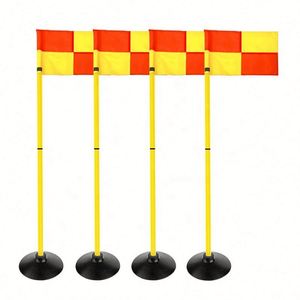 ธงมุมสนามฟุตบอลคุณภาพสูงแบบกำหนดเอง สำหรับฝึกซ้อม รูปแบบธงโฆษณา สามารถออกแบบได้ทุกแบบ สำหรับสนามกีฬาฟุตบอล - Product Image 6