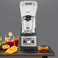 Gemat Voedsel Blender Grinder Machine Zware Tafel Blender Super Stille Commerciële Blender Met Geluidsreductie