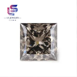 Fournisseur de haute qualité Hpht & cvd Def Eternity Princess Cut Color Lab Grown Diamond stone